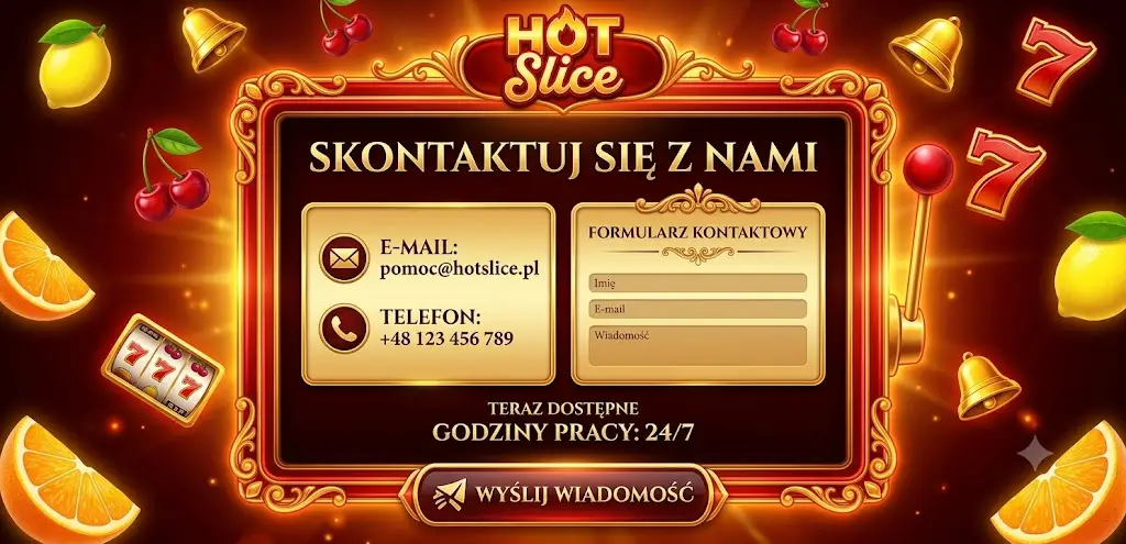 Kontakt z redakcją hotslice-casino.pl