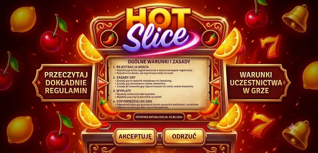 Regulamin hotslice-casino.pl